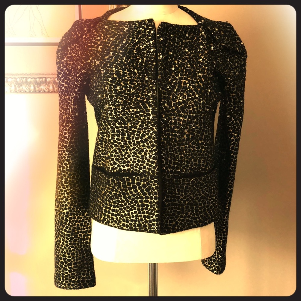 Diane von Furstenberg boiled wool jacket